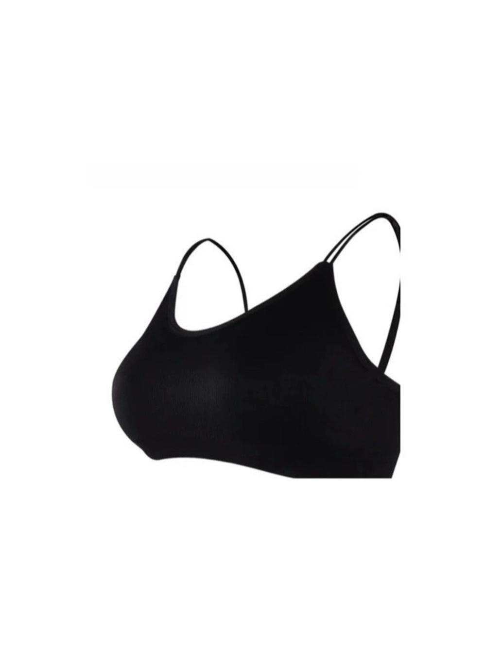 SKIMS Fits Everybody Scoop Bralette Black